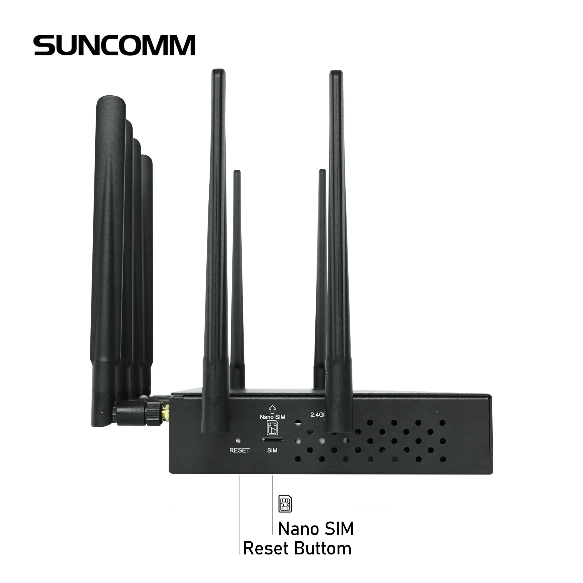 Hot Selling 5g CPE WiFi Router with SIM Card Slot External Antenna Suncomm O2 Mesh Home Enterprise Routeur Modem 5g