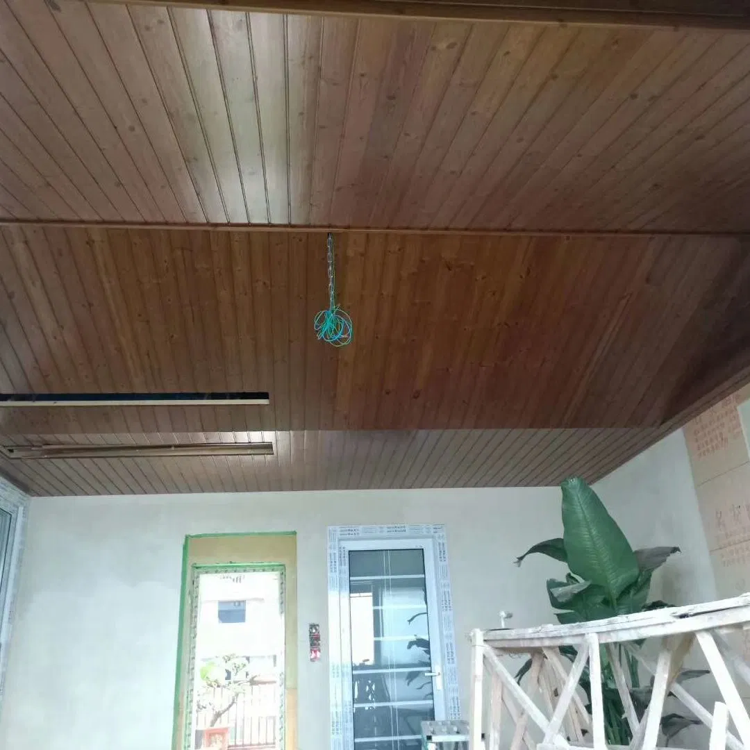 High Quality Carbonized/Thermo Wood Pine ceiling