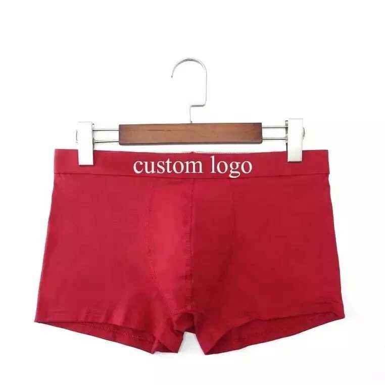 Custom Designs Logo 5 Inch Inseam Men Underwear Plus Size Underwear for Men