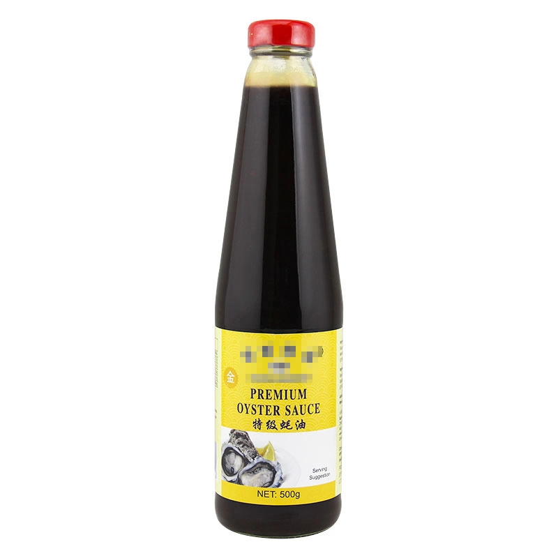 Chinese Purely Bulk Zero-Added Wholesale/Supplier Oyster Sauce 5lbs in Plastic Packing