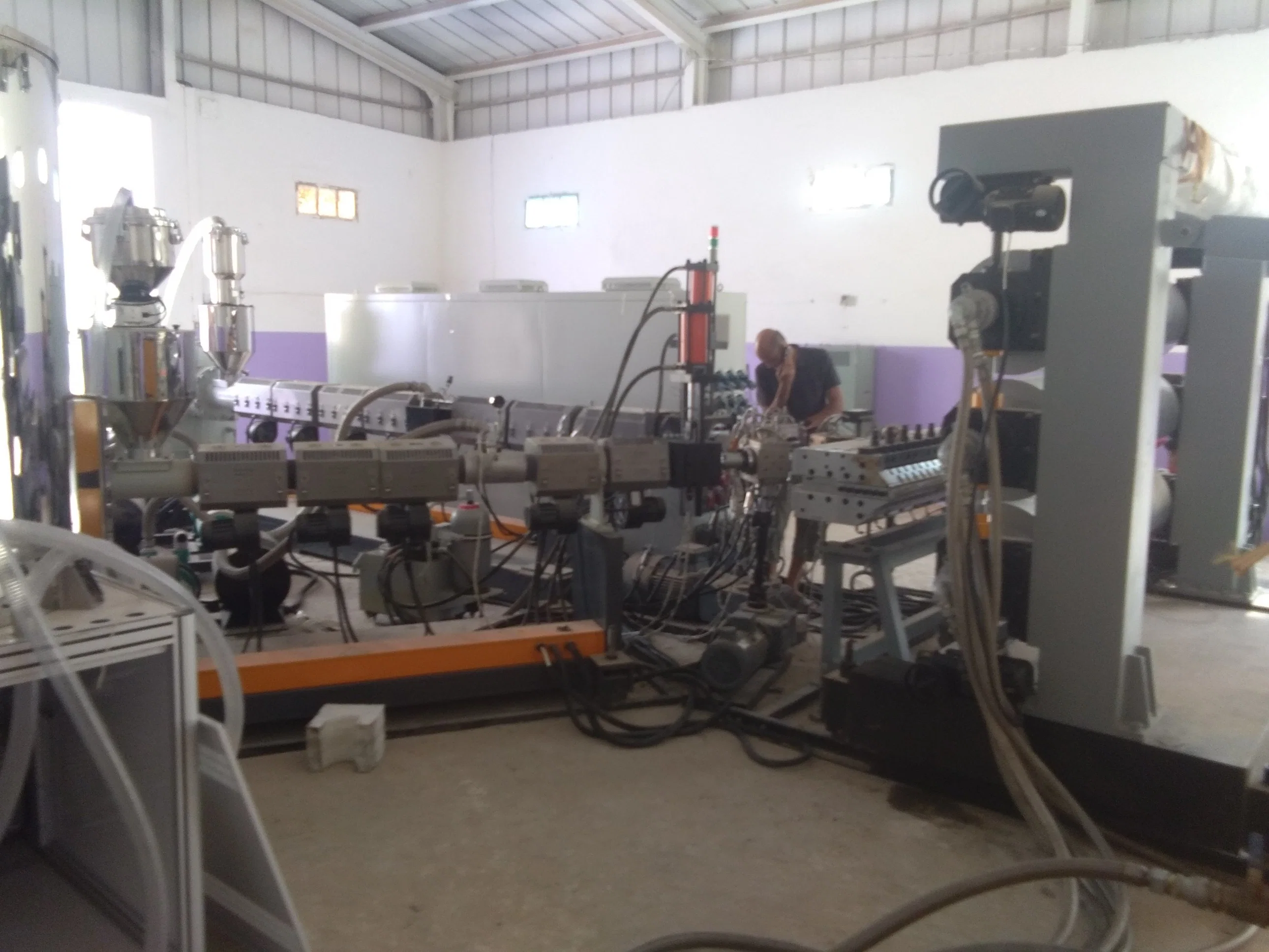 Plastic Sheet Extrusion Machine Making PP PE ABS HIPS PMMA Sheet