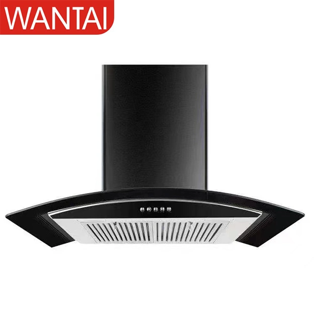 60cm 75cm 90cm Manufacturer Kitchen Cooker Hood Wall Mounted Automatic Cleaning Extractor Fan Stainless Kitchen Exhaust Range Hood