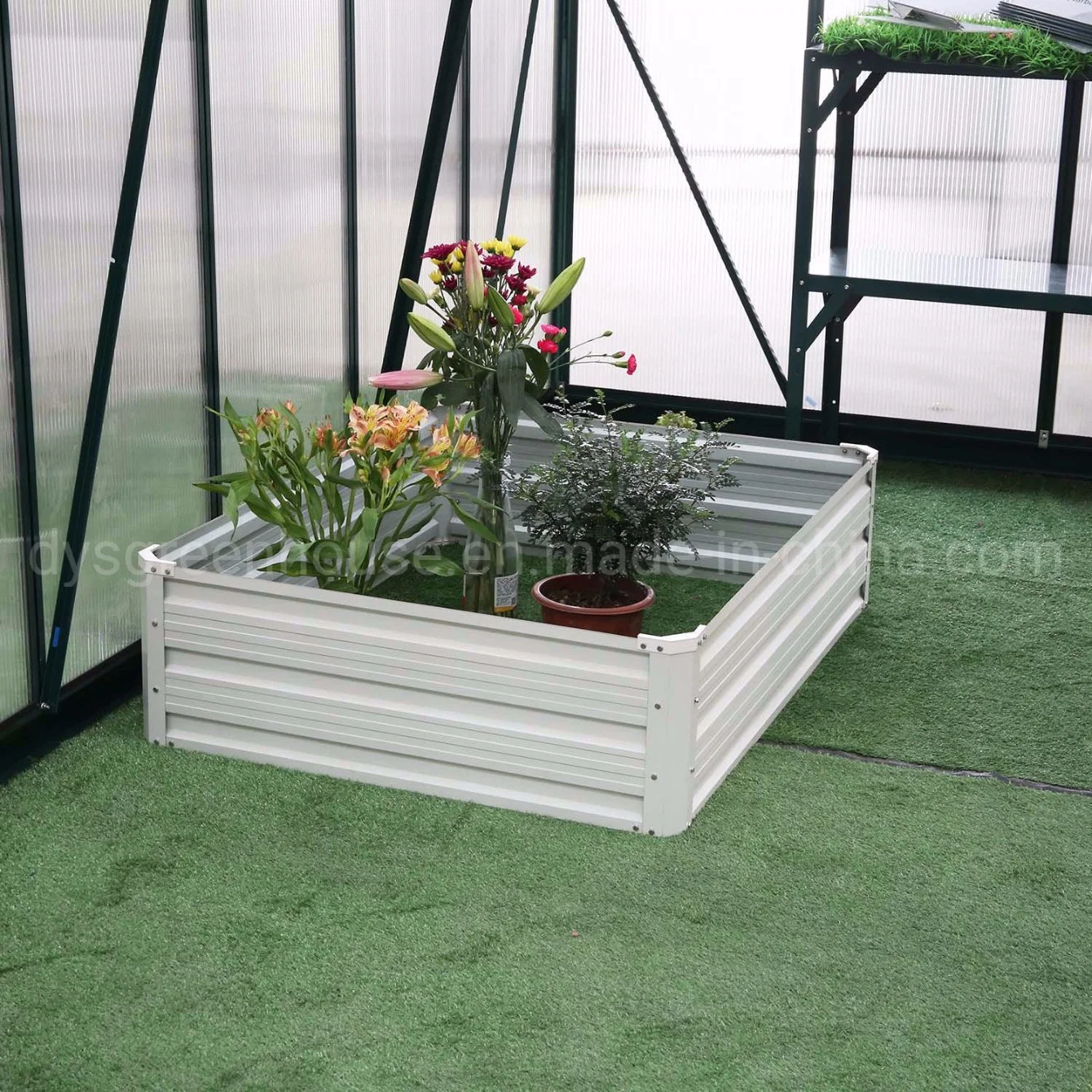 Greenhouse Raised Garden Bed Raised Garden Planter Rdsg1408045-Wo