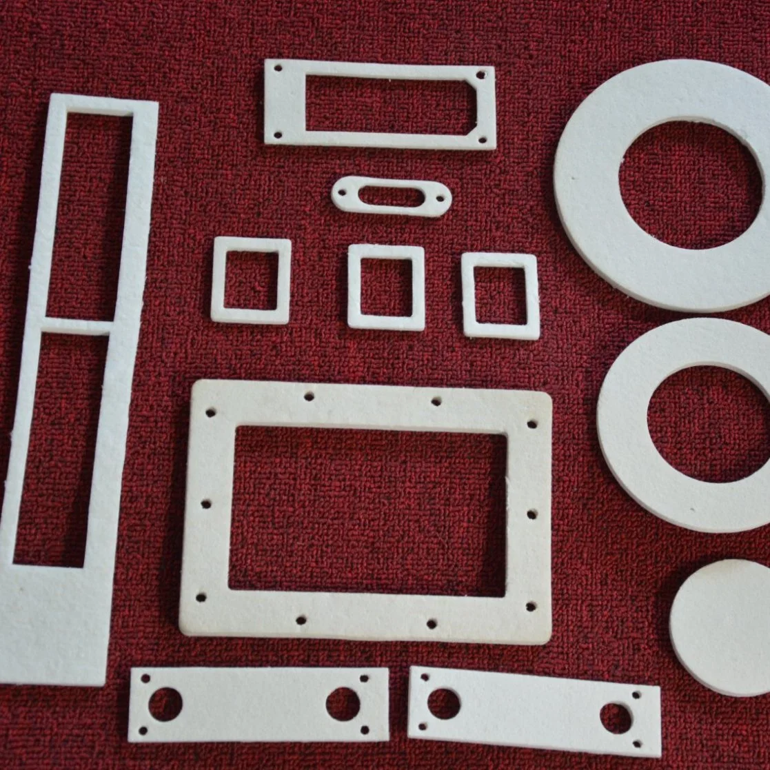 High Temperature Industry Ceramic Fiber Paper Gasket for Seal Heat Resistant