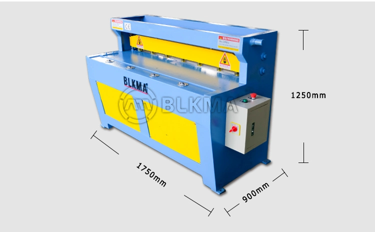 Precios baratos de guillotina eléctrica pequeña máquina de esquila P11-2*600 la exportación a ultramar