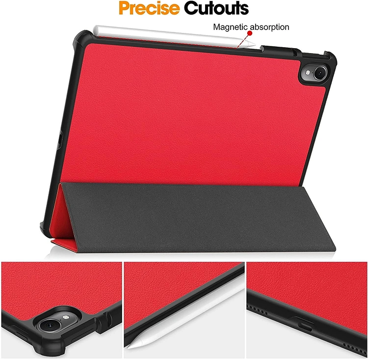 Slim Lightweight Tri-Fold Stand Smart Tablet Leather Case for Huawei Matepad Air 11.5 Inch 2023