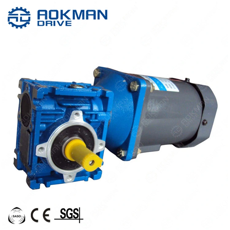 Aluminum Material Worm Gearbox with Output Flange