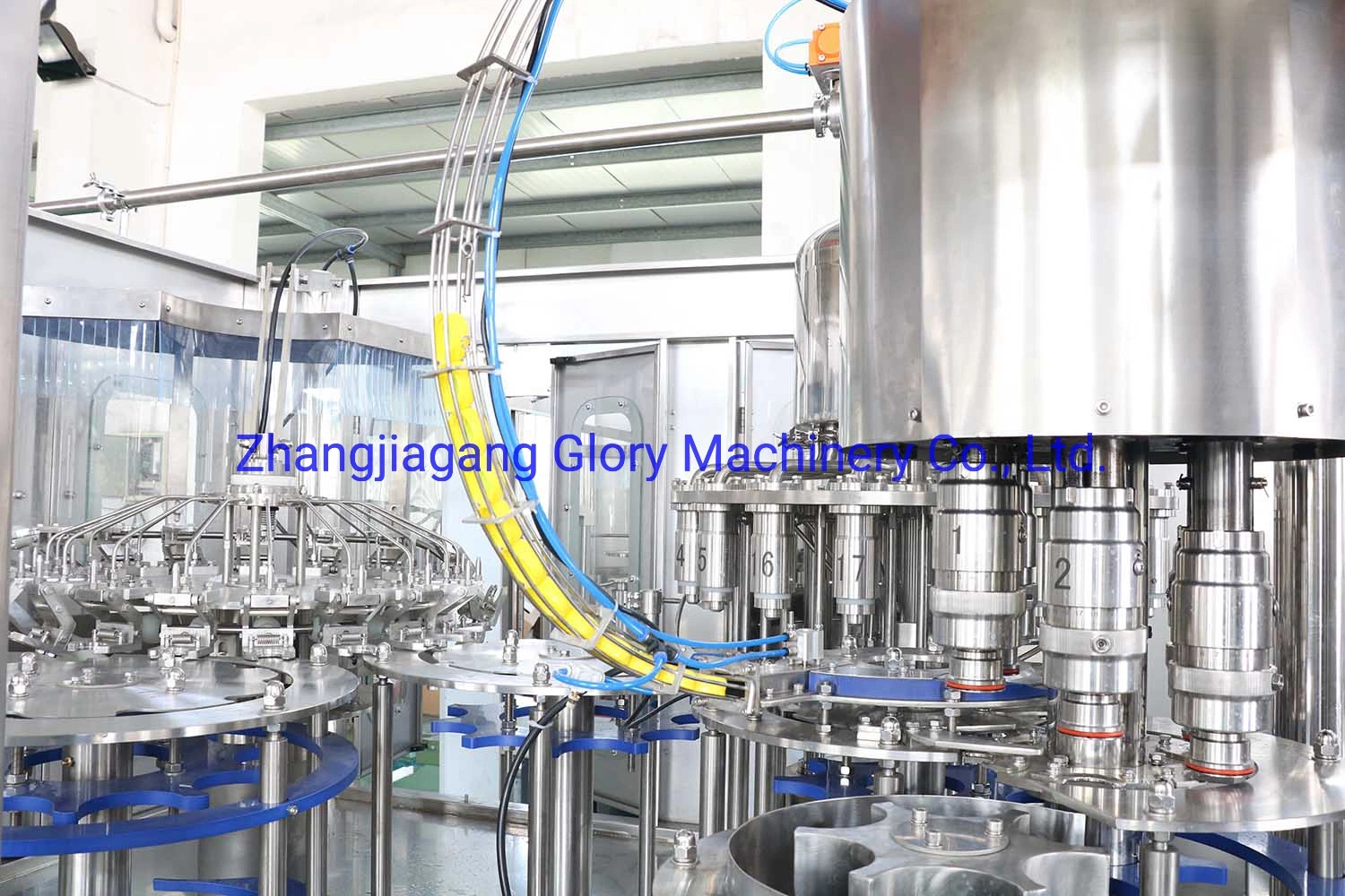 3000-22000bph Automatic Hot Juice Beverage Filling Machine with Package