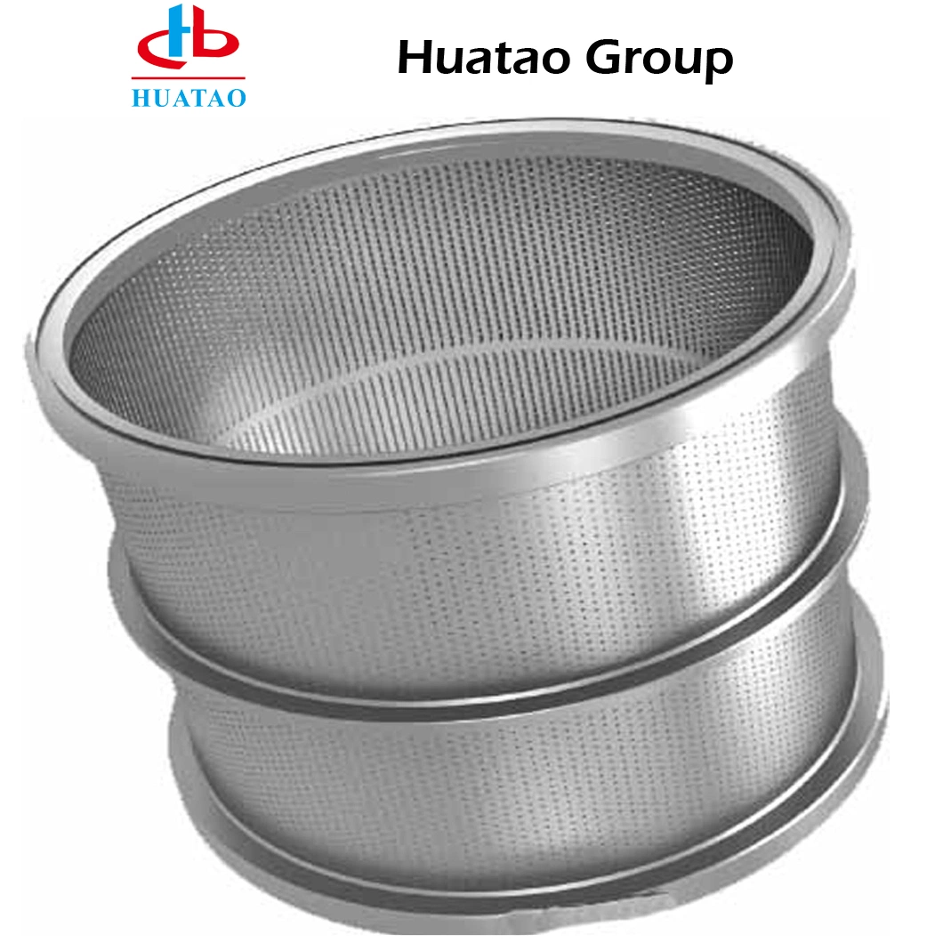 Pantalla de presión de acero inoxidable tipo ranura Huatao nueva aprobada por ISO Cesta