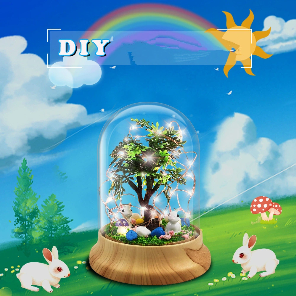 Wholesale/Supplier Educational Kids DIY LED Night Light, Dinosaur Christmas Jigsaw Puzzle Toys