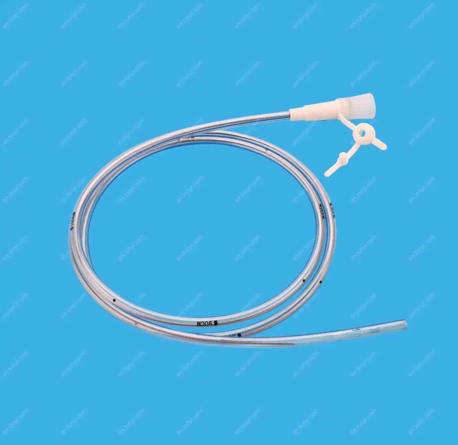 Medical PU Raw Material Nasogastric Ryles Tube for Disposable Using