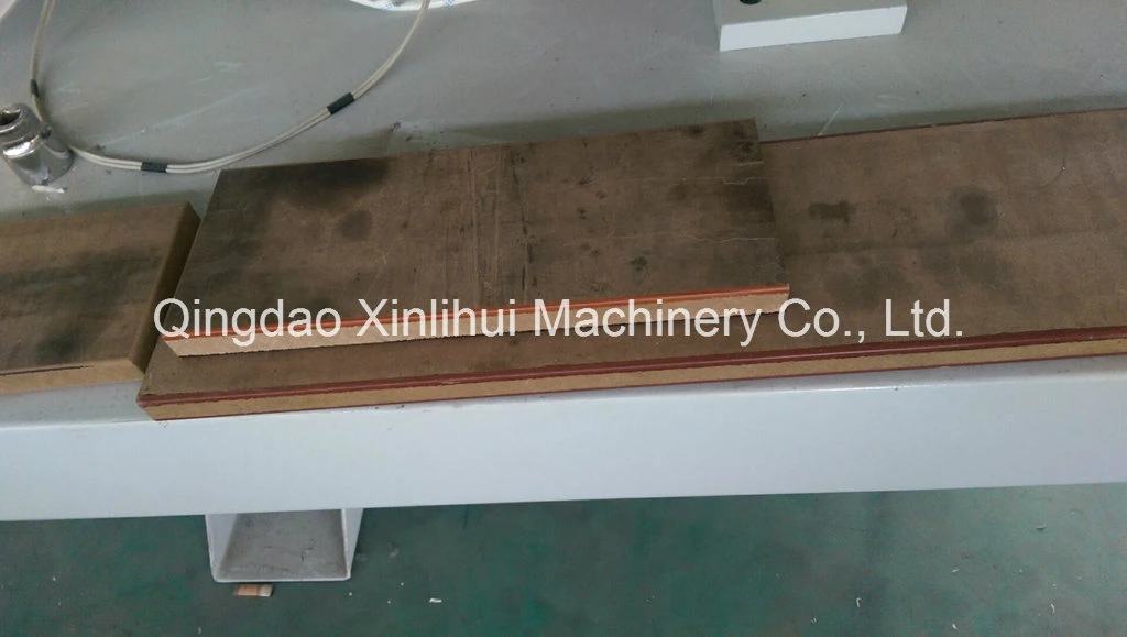 Heat Transfer Edge Bander Edge Banding Machine for Heat Transfer Foils to The Edge of The MDF Pieces Wood Edge Film Printing/ Film Transfer / Sealing Machine