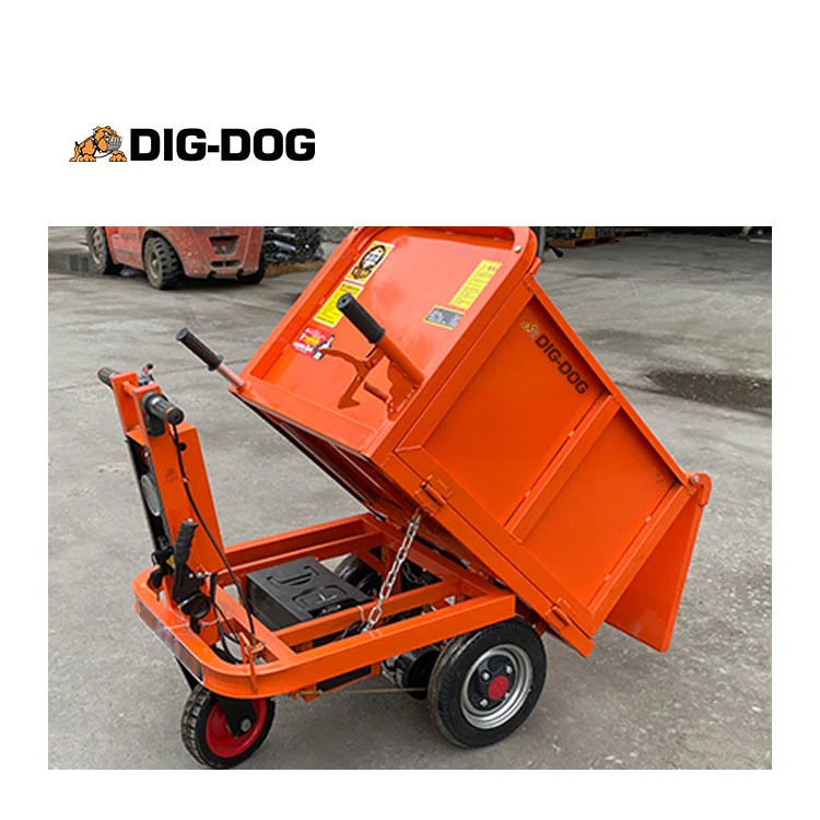 Manufacturer Hand Push Battery Electric Wheelbarrow for Sale