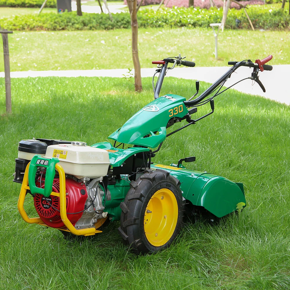 Gasoline Engine 6.5HP Walking Tractor with Snow Blower