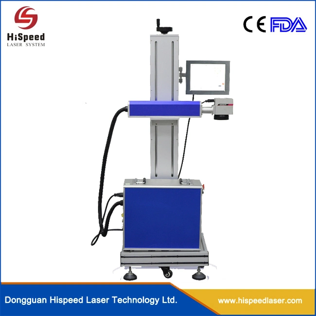 High Elector-Optical Conversion Efficiency Air Cooling Conveyor Coding Laser Marking Machine