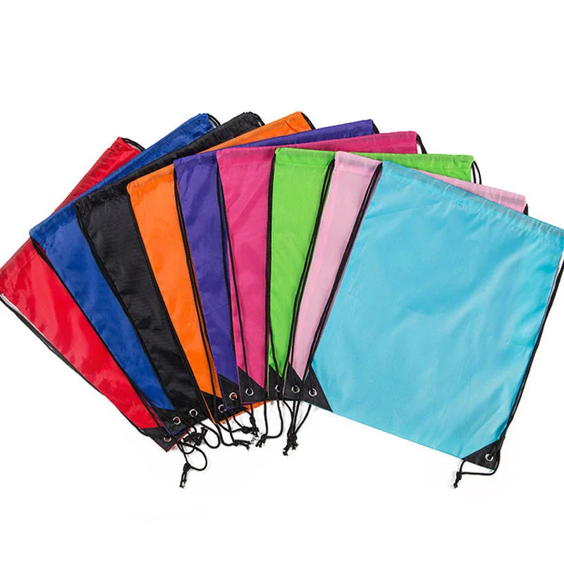 Großhandel Neue Recycle Bunte Günstige Wasserdichte Custom Drawstring Sport Tasche