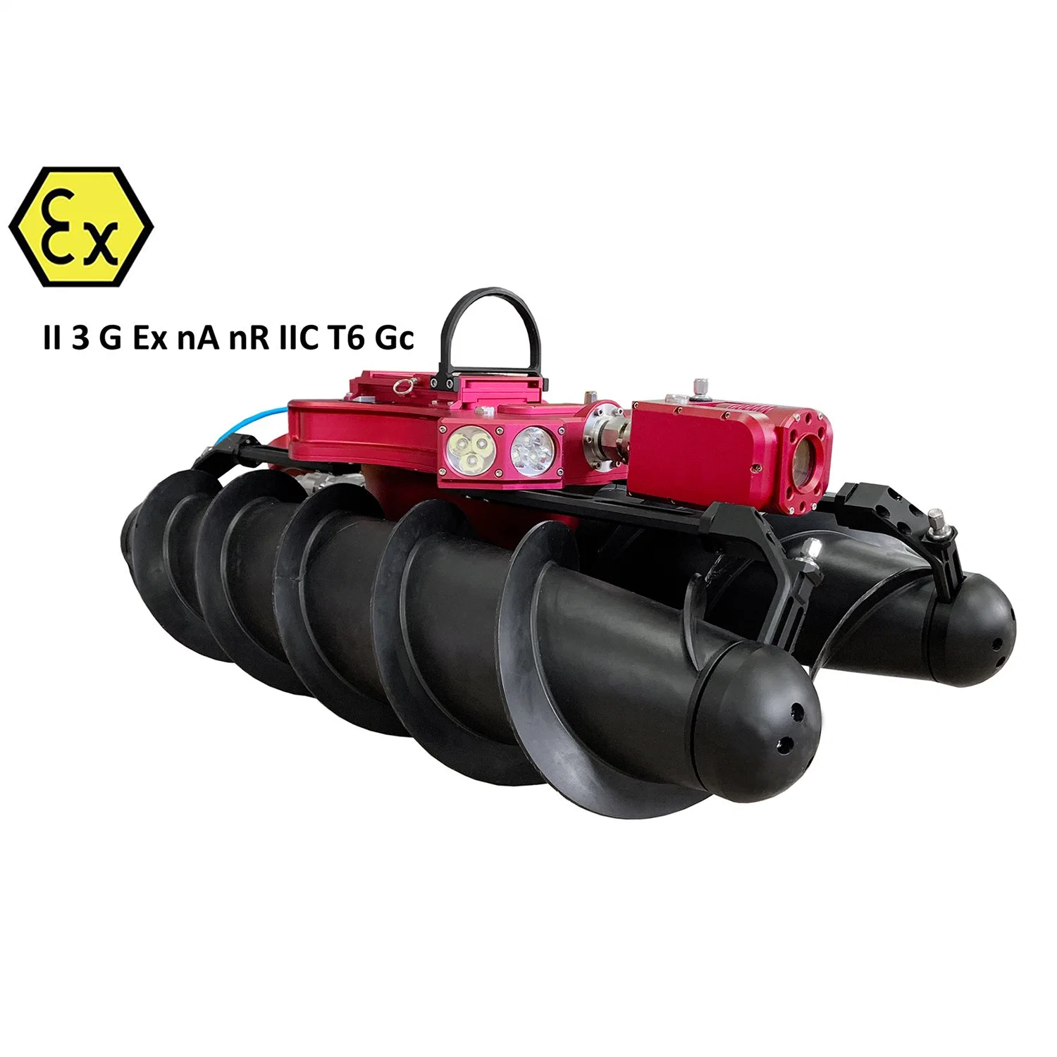 24 Inch Sewer Stormwater Mainline Pipe Sonar CCTV Lidar Inspection Robotic Crawler Pipe Inspection System