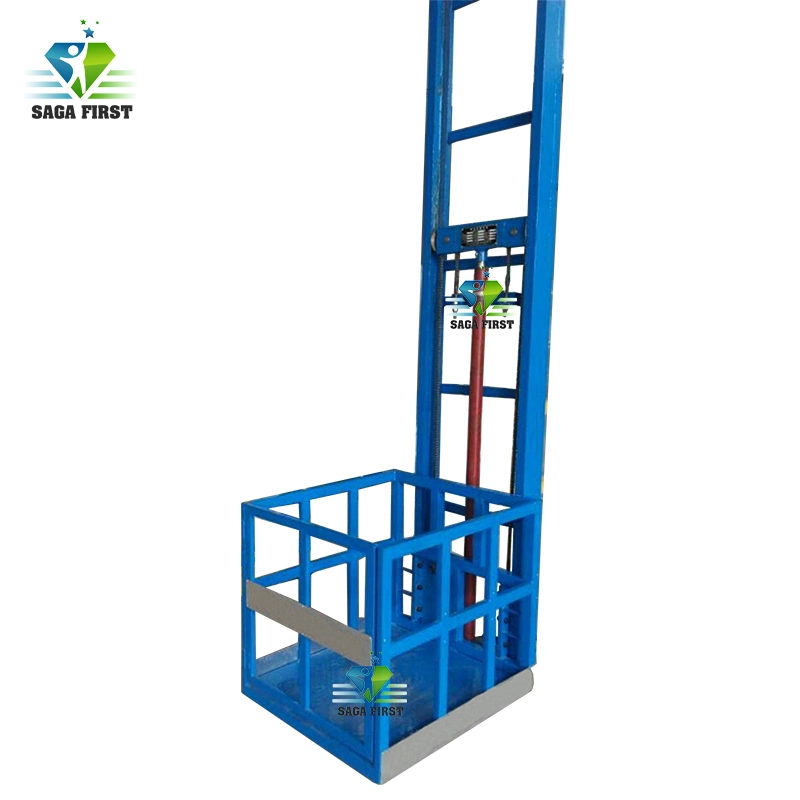 Hot Sell Hydraulic Guide Rail Lift Vertical Forklift Cargo Lift