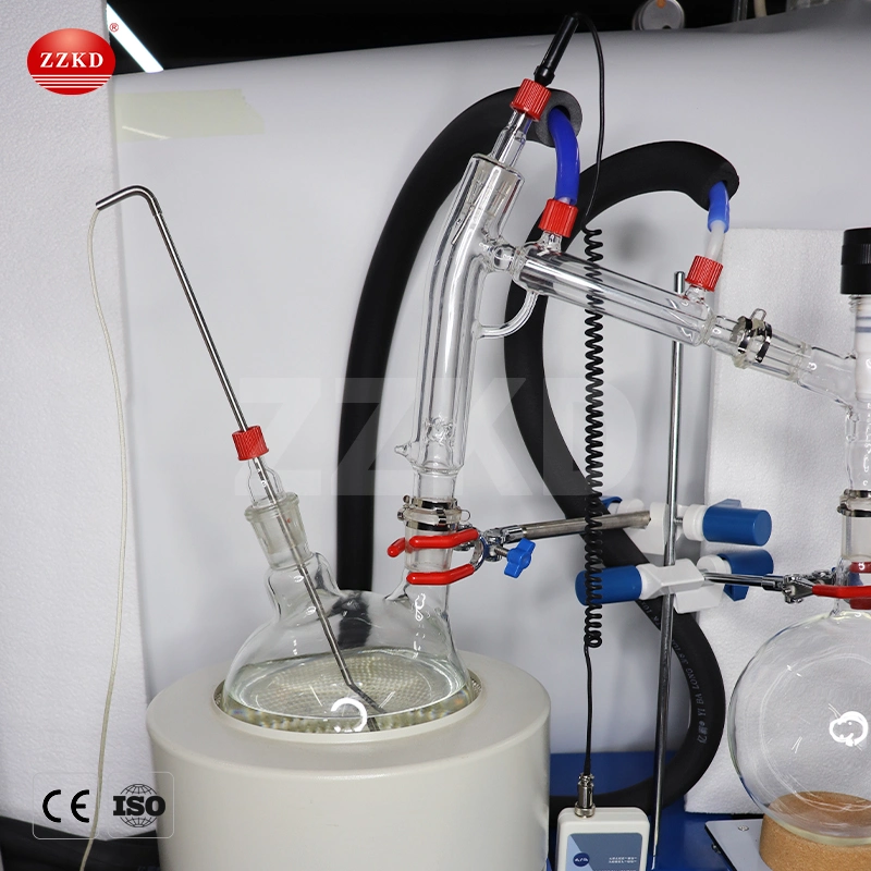 USA Instock Turnkey Solution Glass Lab Equipment Price Vacuum Distillation System Kit 2L 5L 10L Shortpath Short Path Distillation