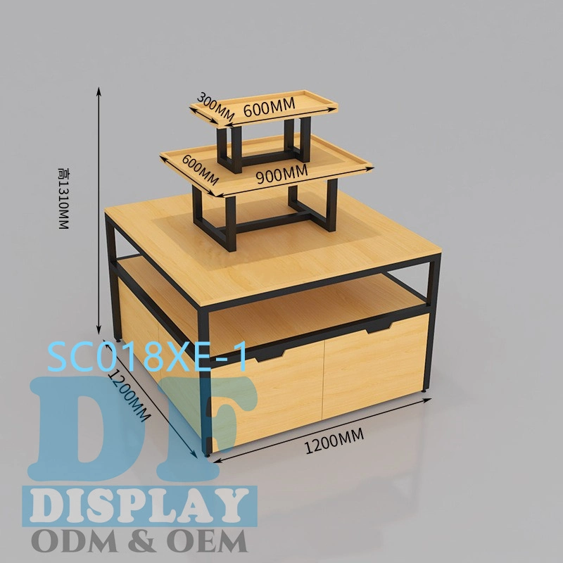 Cosmetic Display Wooden Nesting Table Nesting Center Table Cosmetic Display Furniture Make up Makeup Display Showcase