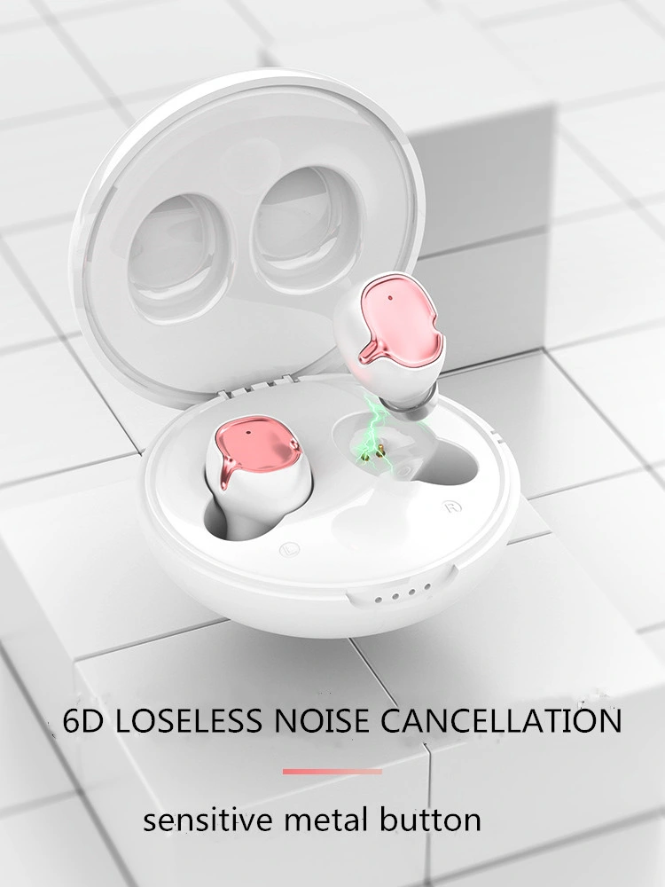 Low-Consuming Wireless Earbuds Stereo Deep Bass Bluetooth Headsets Earphones