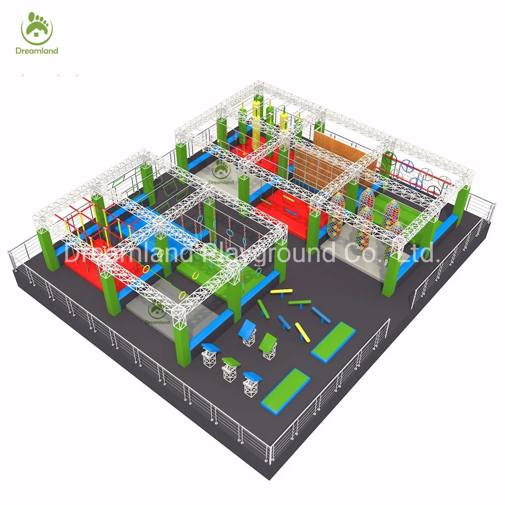 Высокое качество для использования внутри помещений ниндзя оборудование для фитнеса Америки воин ниндзя курс для продажи
