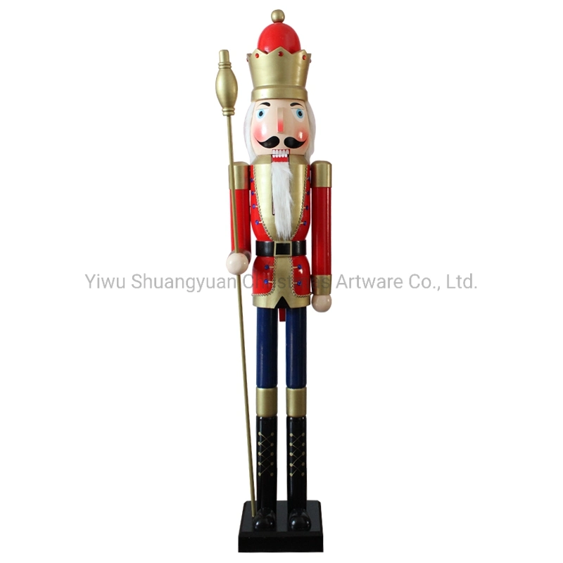 Home Decor Wooden Christmas Soldier Nutcracker Christmas Gift