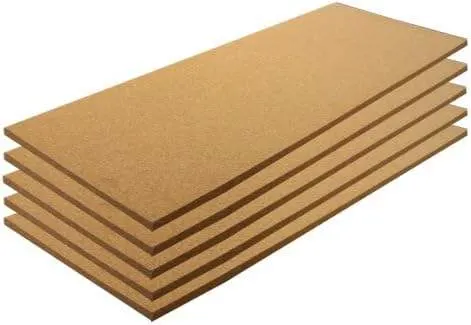 Square Bulletin with 100 Promotional 5-Piece Self-Adhesive Cork Board