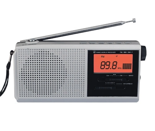 09nnew Tragbarer digitaler Musikplayer Multifunktionales Radio