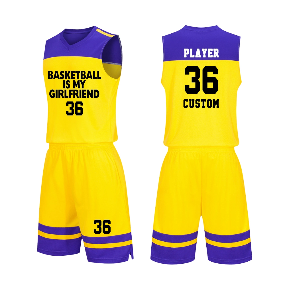 Good Quality Comfortable Fit Sports Training Wear Basketball Mens Jersey Uniform Wear