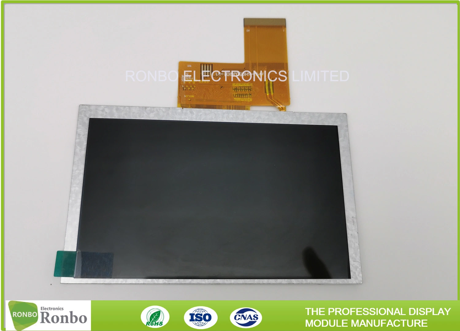 5.0 pulgadas de alta calidad de 800x480 Tipo de paisaje industrial IPS Opción de pantalla LCD de pantalla táctil