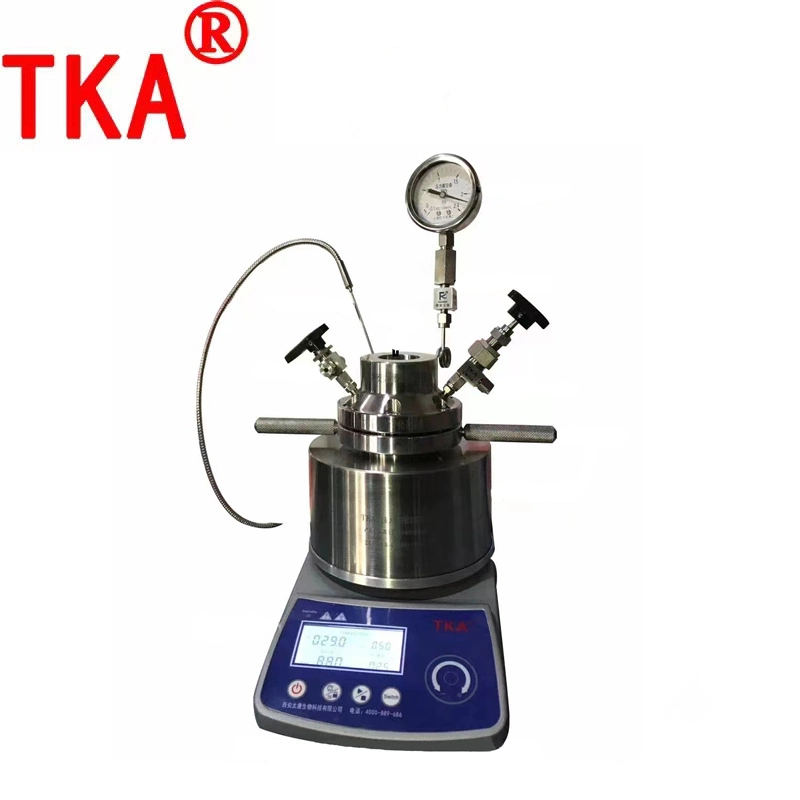 Lab 25ml-1000ml Stainless Steel Photocatalytic Reactor Chemical Electric Heating Reactor mechanical Stirred.