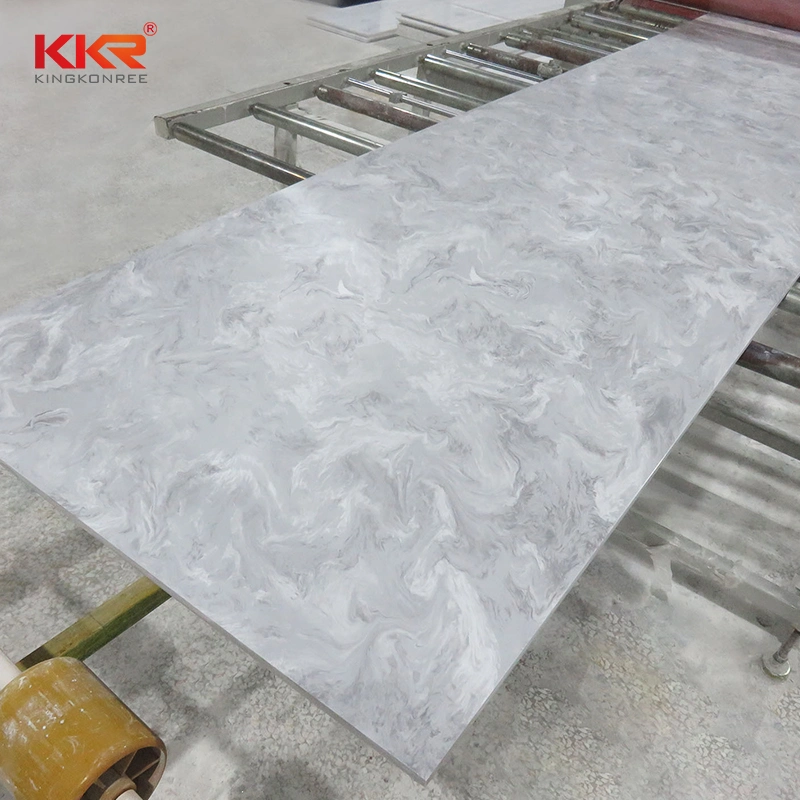 2020 Hot Selling Marble Looking Faux Stone Composite Acrylic Solid Surface Sheet