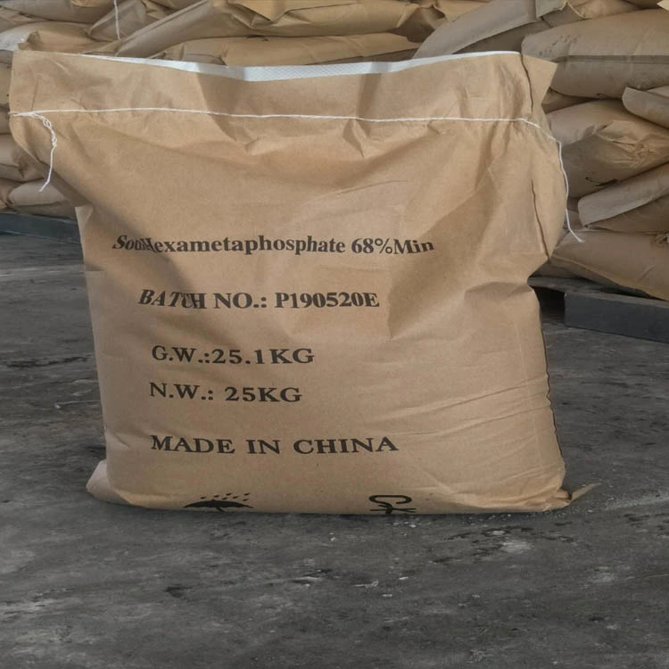 High quality/High cost performance Sodium Hexametaphosphate 68% SHMP Produced in China