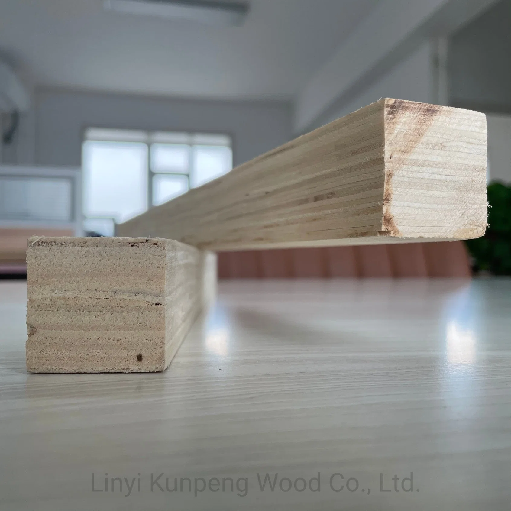 Linyi Kunpeng Wood LVL Door Core Plywood for Door Furniture