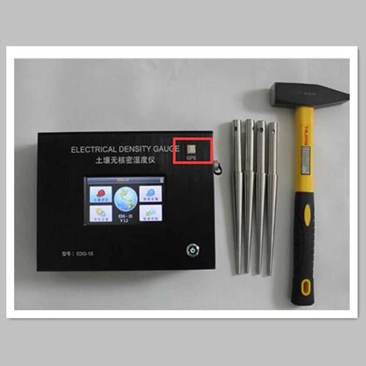 Edg-2s Non Nuclear Density Meter Soil Compaction Testing Equipment