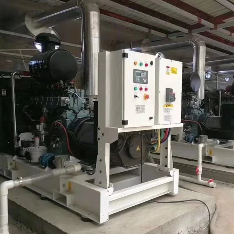 Sinotruk New 6 Cylinders Water Cooled Gas Generator Set with CE Certificate