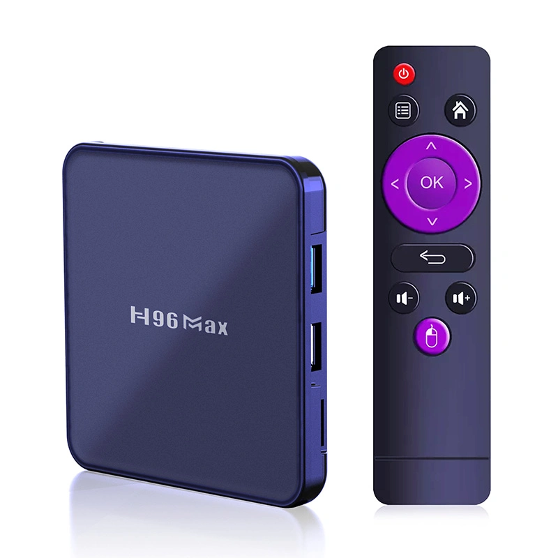 H96 Max V12 TV Box Android 12 Smart Set Top Boîte