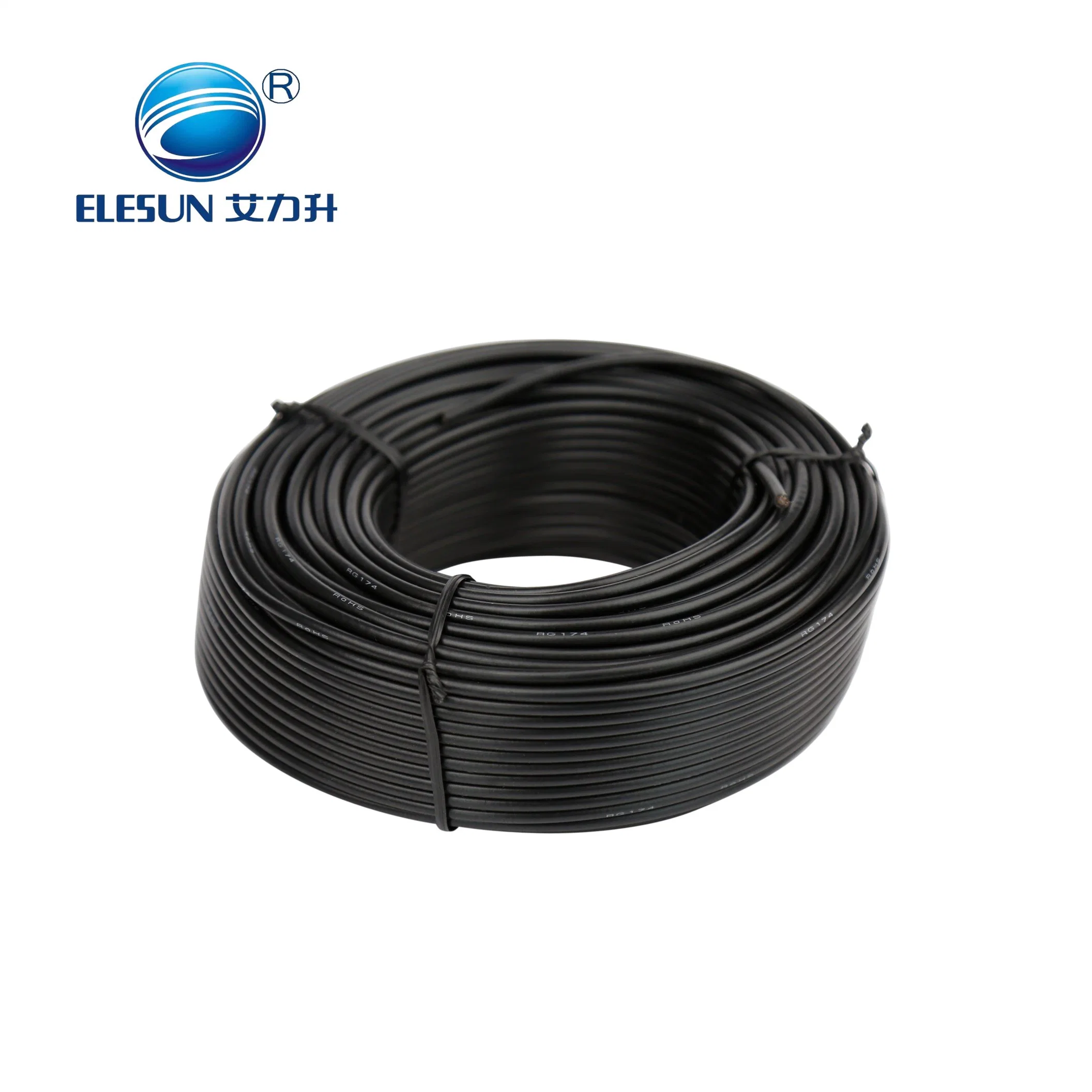 Rg58ll RG174 RF de varios núcleos de revestimiento de PVC Auto Cable coaxial de antena de GPS