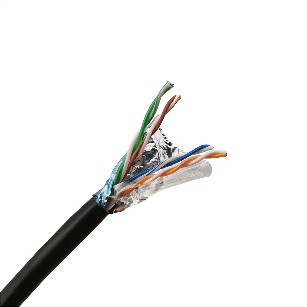 Factory Price Network LAN Cable CAT6 Ca6a UTP FTP STP SFTP 23AWG 4pair Indoor Outdoor Waterproof 100m 305m