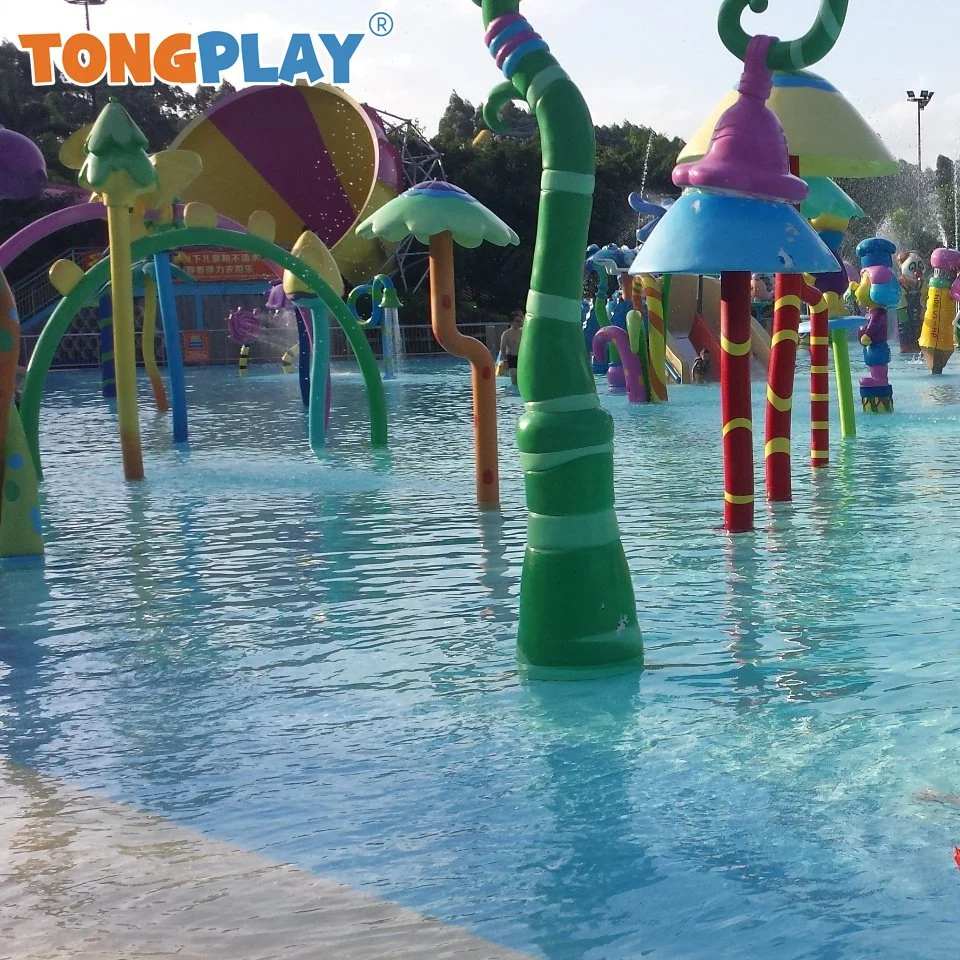 Tongplay Water Slide Parent-Child Hill Side Combination Swimming Pool Fiberglass Slide Equipment