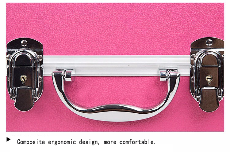 Professional Customized Hard Aluminum Cosmetic Case, with Different Colors for Sale (KeLi-C-11)