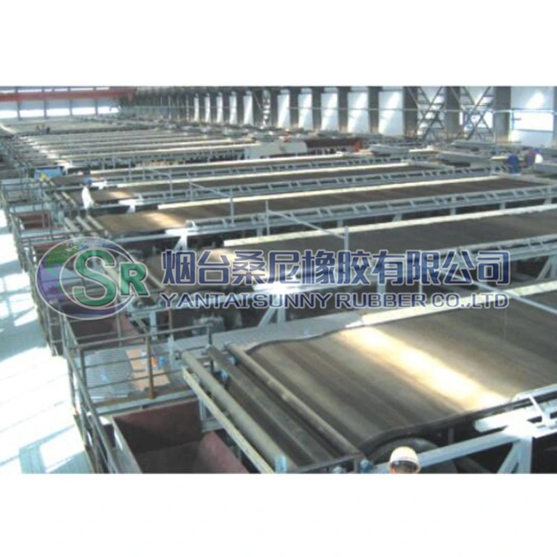 Vacuum Filter Rubber Conveyor Belt for Alkali Resistant Solid-Liquid Separation Device Used in Chemical Industry