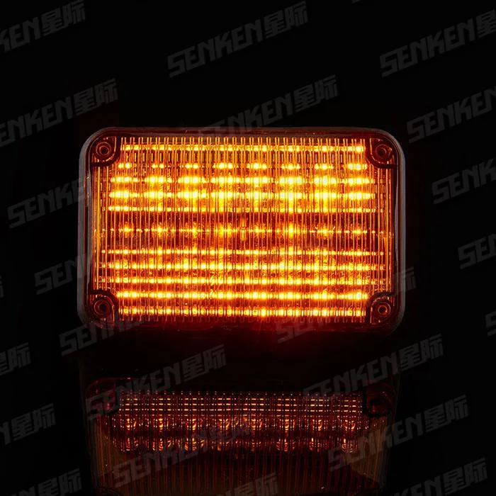 Senken 24W Waterproof Durable LED Warning Flashing Strobe Lamp for Ambulance & Fire Truck