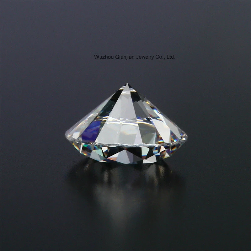 Siempre una buena ronda de color blanco Super brillante diamantes sueltos Moissanite anillos de joyería