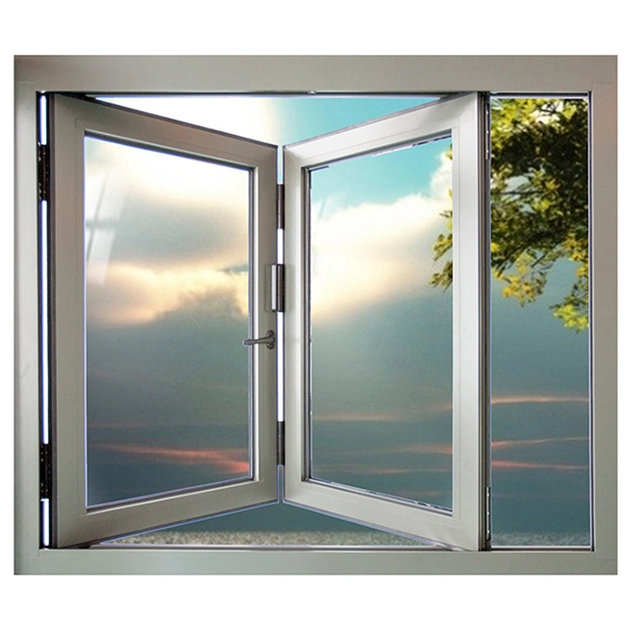 Arch Windows Fold Balcony Glazing Folding Invisible Frameless Double Glass Window with Thermal Break