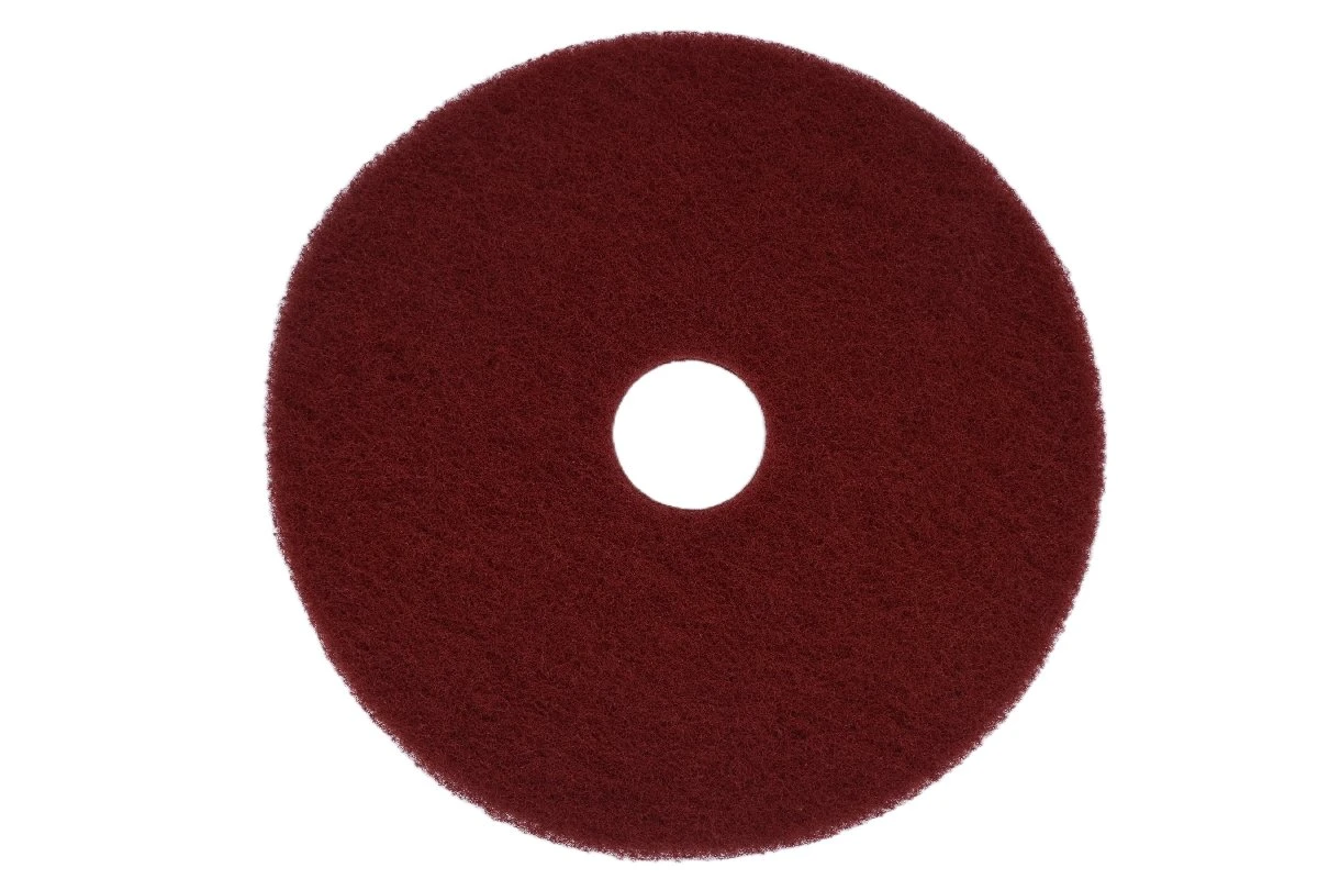 430*23mm Red Abrasive Tooling Waterproof Cleaning Polishing Pad with Good Heat Dispersion for Floor Grinding Buffing