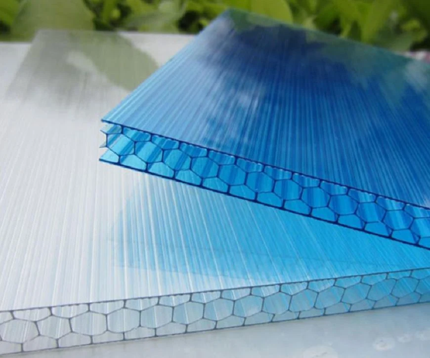 100% Virgin Material UV Coated Polycarbonate Hollow Sheet for Greenhouse