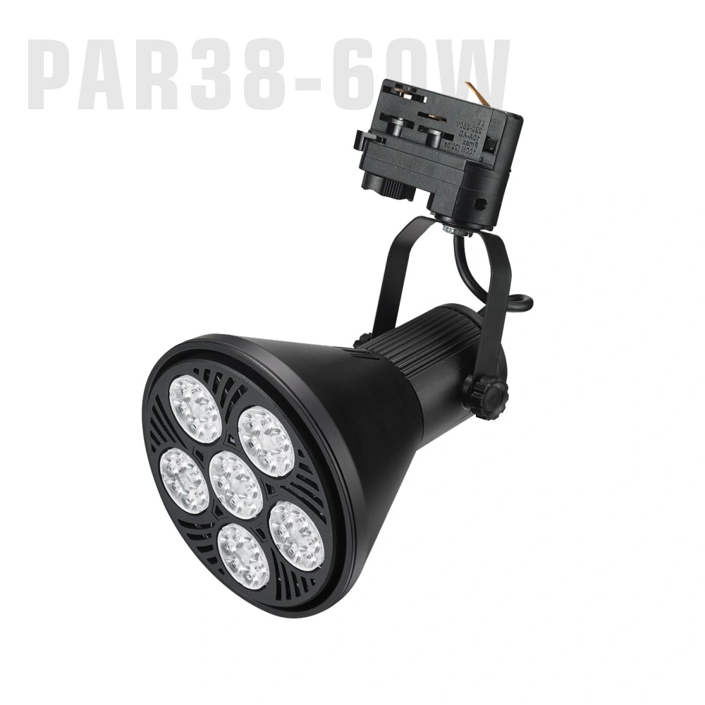 60W Ampoule LED NOIR PAR38 110V 220V ETL E26 E27 en aluminium 40W 50W à intensité réglable par 38 d'inondation de bijoux par38 LED Spots de lumière