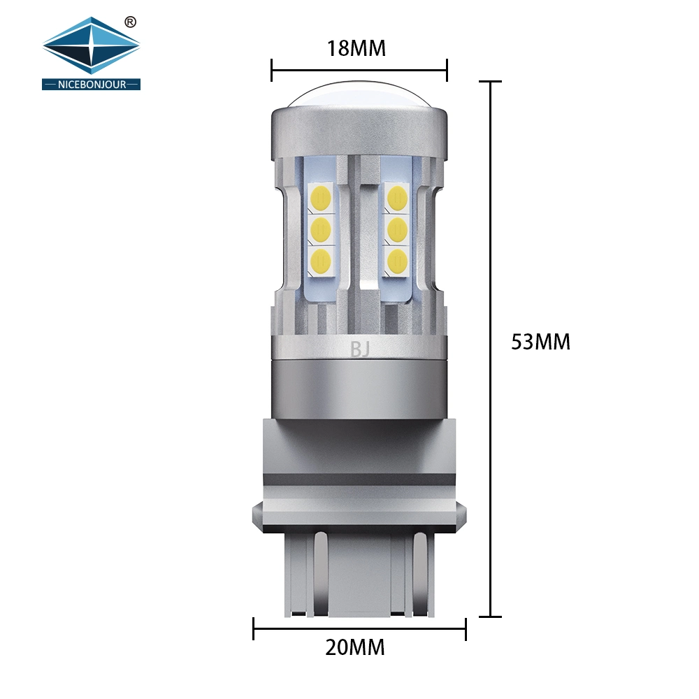 Auto Lighting System LED P21 T20 7440 Bulb for Car Brake Lights Reverse Turn Signal Lamp